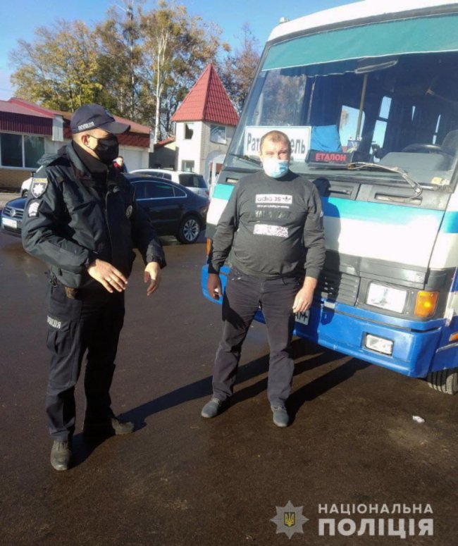 Правоохоронці перевіряють, як волиняни дотримуються правил карантину: особливо – у транспорті