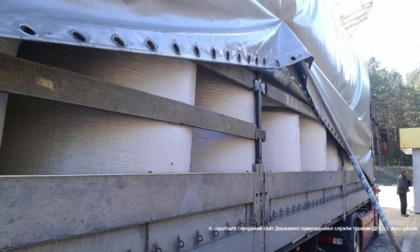 На «Ягодині» затримали 100 кілограмів бурштину. ФОТО