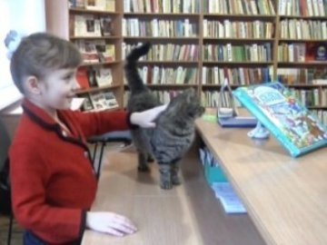 Талісманом луцької бібліотеки стала кицька