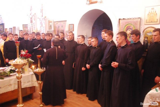 Перший дзвоник у волинській семінарії. ФОТО