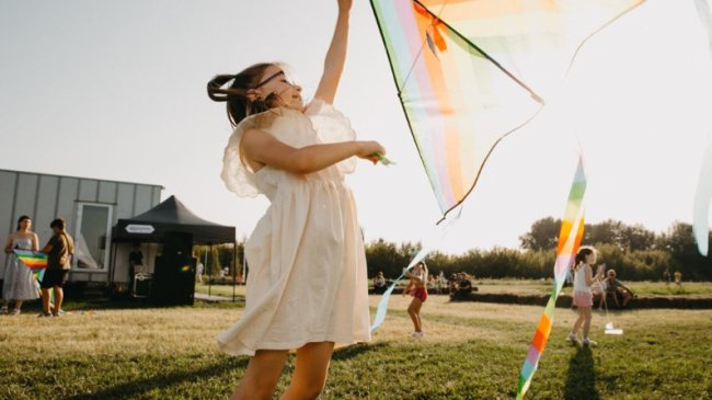 Біля Луцька відбувся фестиваль повітряних зміїв. ФОТО 