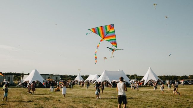 Біля Луцька відбувся фестиваль повітряних зміїв. ФОТО 