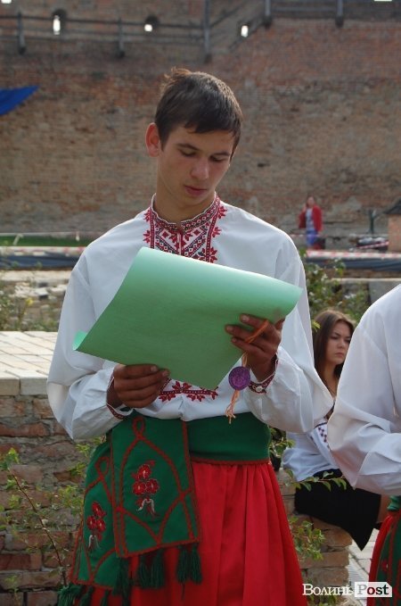 У замку Любарта вітали «ліпших з ліпших» студентів. ФОТО