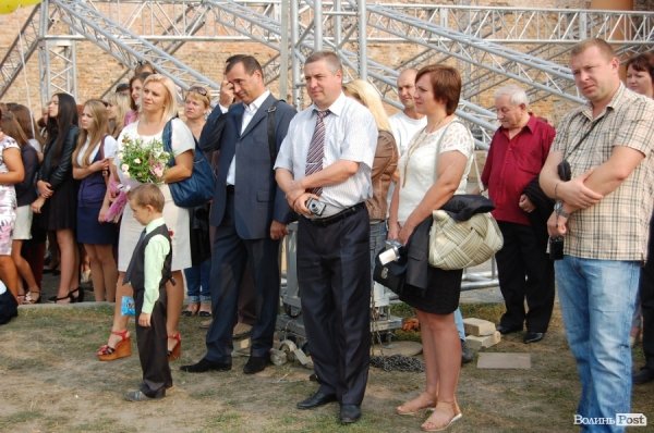 У замку Любарта вітали «ліпших з ліпших» студентів. ФОТО