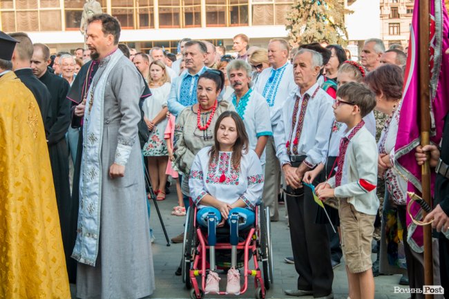 У Луцьку вшанували пам'ять загиблих воїнів АТО. ФОТО