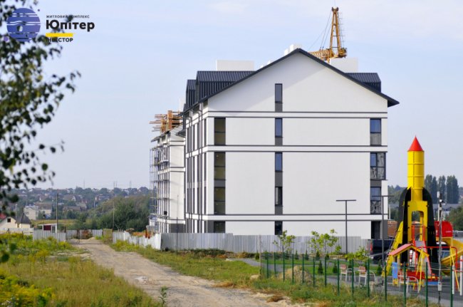 У другому будинку ЖК «Юпітер» — у розпалі внутрішні роботи*