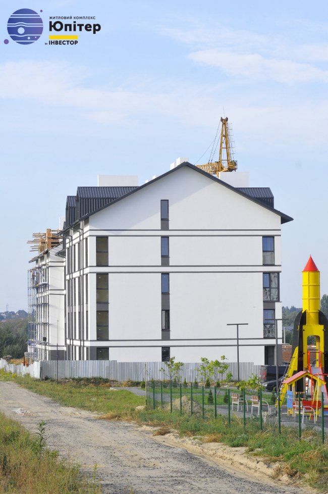 У другому будинку ЖК «Юпітер» — у розпалі внутрішні роботи*