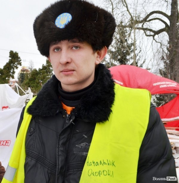 Начальник охорони Євромістечка у Луцьку Тарас