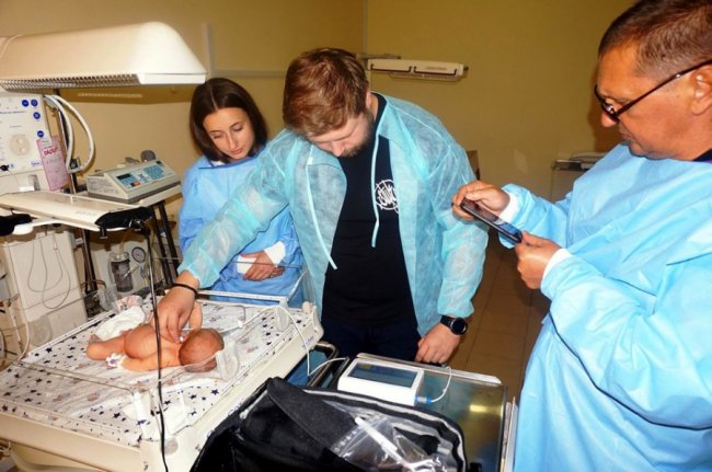 У лікарні Луцька – новий прилад для діагностики слуху у дітей. ФОТО