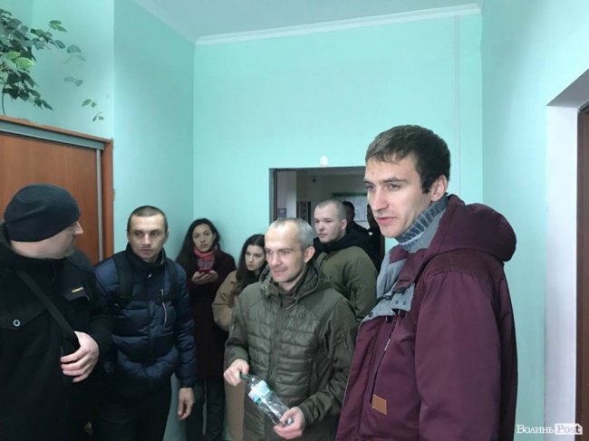 Волинські атовці обурені діями очільника Держгеокадастру. ФОТО. ВІДЕО. ОНОВЛЕНО