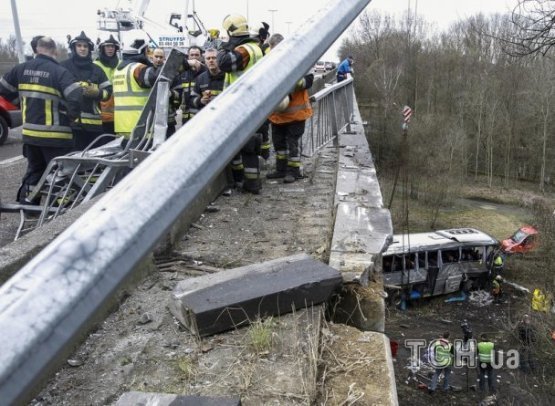 Аварія автобуса в Бельгії. ФОТО