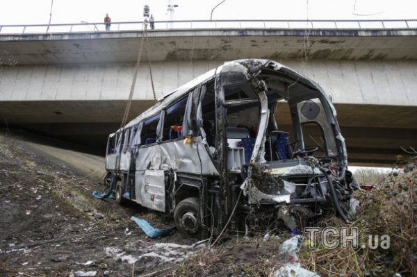 Аварія автобуса в Бельгії. ФОТО