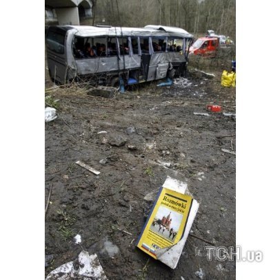 Аварія автобуса в Бельгії. ФОТО