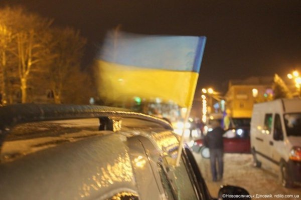 Автомайдан у Нововолинську