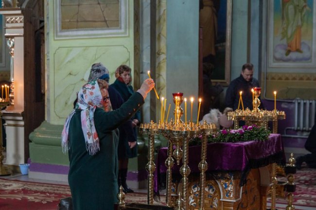 Як у Жидичинському монастирі відзначали Благовіщення. ФОТО