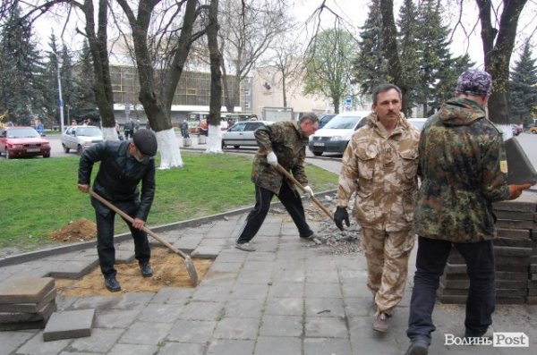 У Луцьку почали ремонт приміщення міліції. ФОТО