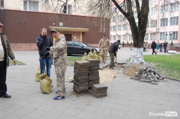 У Луцьку почали ремонт приміщення міліції. ФОТО