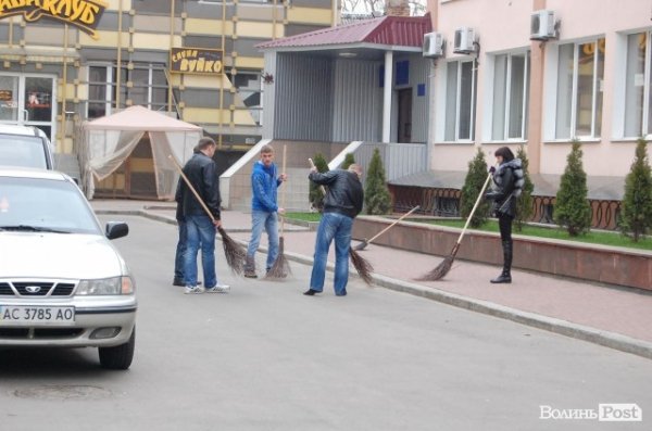 У Луцьку почали ремонт приміщення міліції. ФОТО