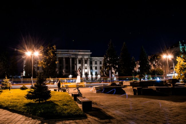 Романтика нічного Луцька: дивовижні фото