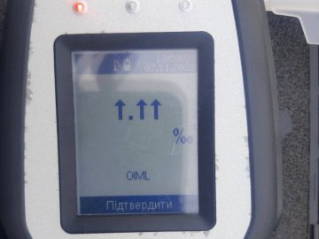 Drager показав максимум: у Луцьку затримали водія-порушника