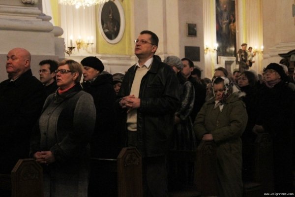 Католицький Великдень у Луцьку. ФОТО