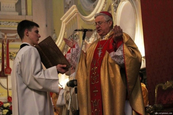 Католицький Великдень у Луцьку. ФОТО