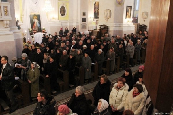 Католицький Великдень у Луцьку. ФОТО