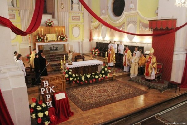 Католицький Великдень у Луцьку. ФОТО