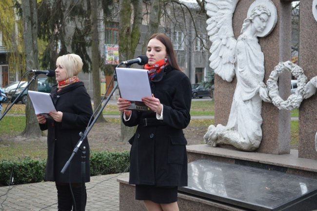 У Ковелі вшанували жертв Голодомору. ФОТО