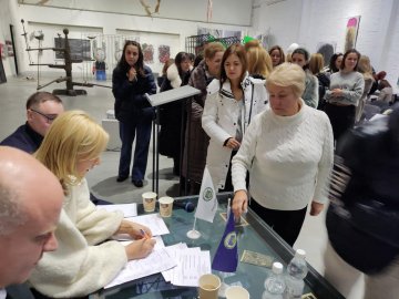 Як обирали нового очільника Нотаріальної палати Волині. ФОТО