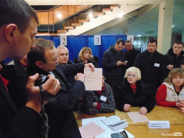 Вибори у Луцьку. ФОТО