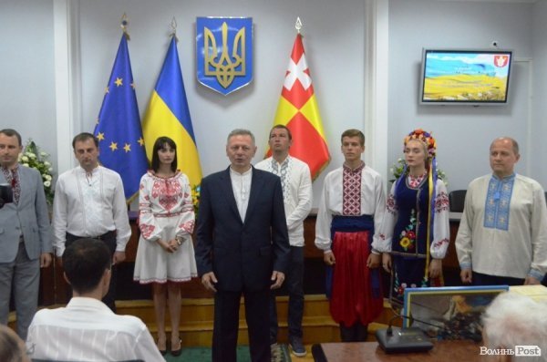 Кого нагороджували в Луцькраді. ФОТО