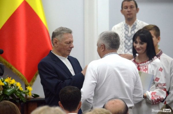 Кого нагороджували в Луцькраді. ФОТО