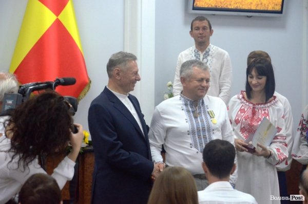 Кого нагороджували в Луцькраді. ФОТО