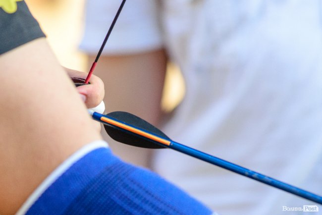 Єдина у Луцьку секція стрільби з лука провела перше відкрите тренування. ФОТО