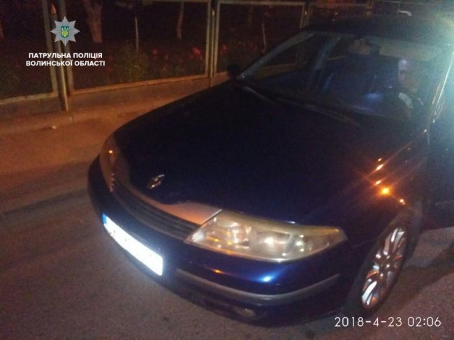 На Волині вночі зловили декілька п'яних водіїв