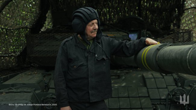 « У 58 з легкістю застрибує на танк та керує боєм»: танкіст з волинської бригади - повний кавалер ордена «За мужність»