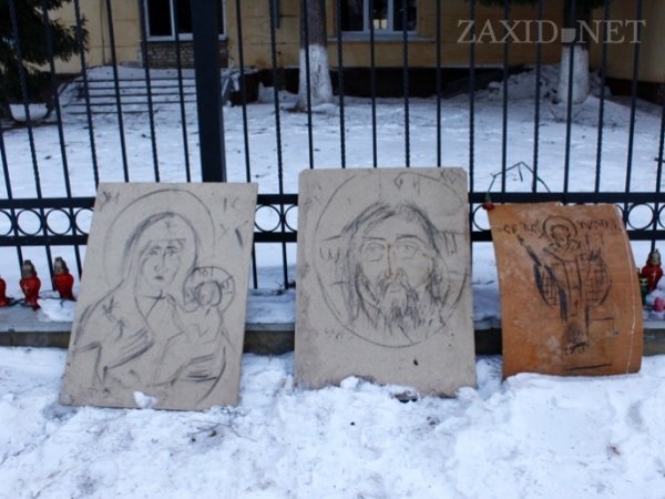 Блокування ВВшників у Львові. ФОТО