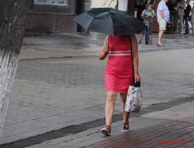 Мокрий Луцьк на знімках луцького фотографа