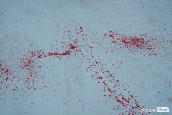 У центрі Луцька люди ледь не побилися з міліцією. ФОТО