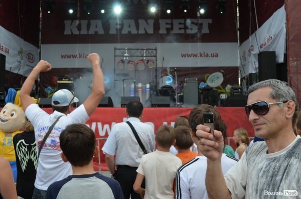 У Луцьку під Танок на Майдані Конго стартував KIA Fan Fest