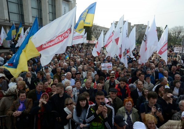 «Вставай, Україно!» в Черкасах. ФОТО