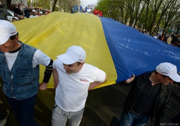 «Вставай, Україно!» в Черкасах. ФОТО