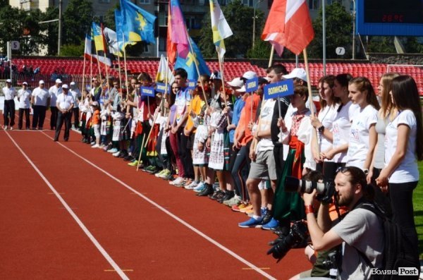 Чемпіонат України з легкої атлетики у Луцьку. Відкриття. ФОТО