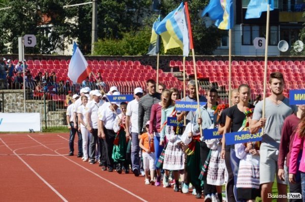 Чемпіонат України з легкої атлетики у Луцьку. Відкриття. ФОТО
