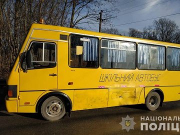На трасі Доманове-Ковель шкільний автобус з дітьми потрапив в аварію. ФОТО