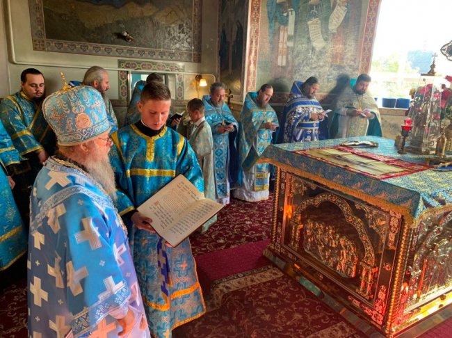 Як у храмі УПЦ (МП) на Волині відзначили престольне свято. ФОТО