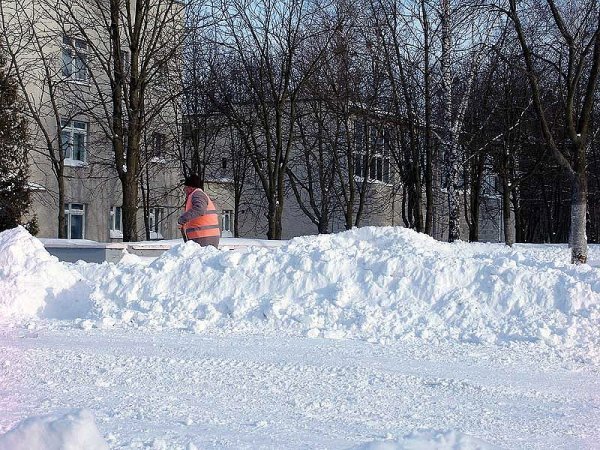 Як замітало Нововолинськ. ФОТО