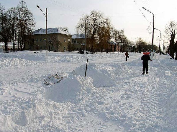 Як замітало Нововолинськ. ФОТО