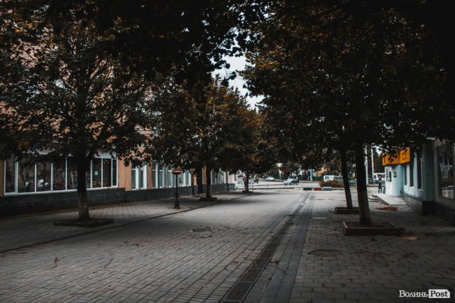 Похмура осінь у Луцьку. ФОТО